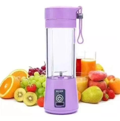 Mini Liquidificador Port Til Shake Suco Juice Cup Cabo Usb Cor Lil S