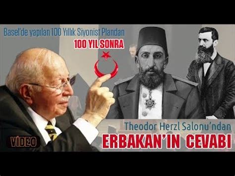 Milli G R Lideri Erbakan N Theodor Herzle Baselden Verdi I Cevap