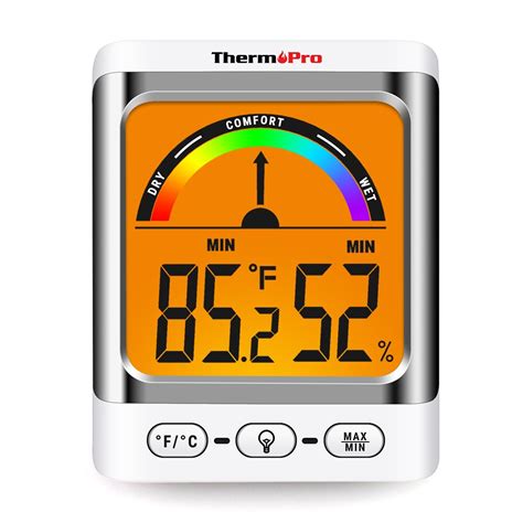 ThermoPro Term Metro Digital TP52 Para Habitaci N Higr Metro Con