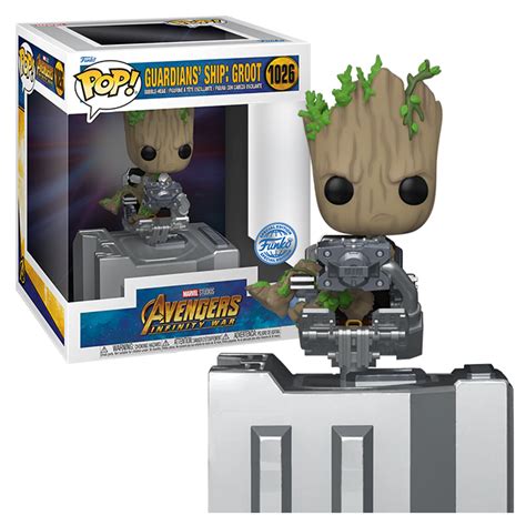 Funko Pop Figures Guardians Ship Groot Blindbox Eu