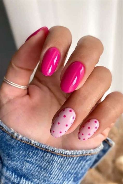 Barbie Nails Le Unghie Sono Rosa Simple Gel Nails Summer Gel Nails