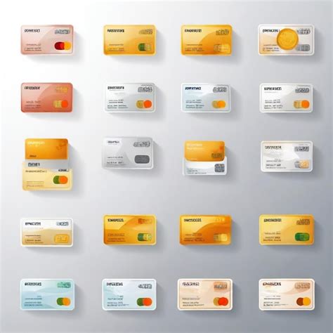 collection   colored labels including orange yellow