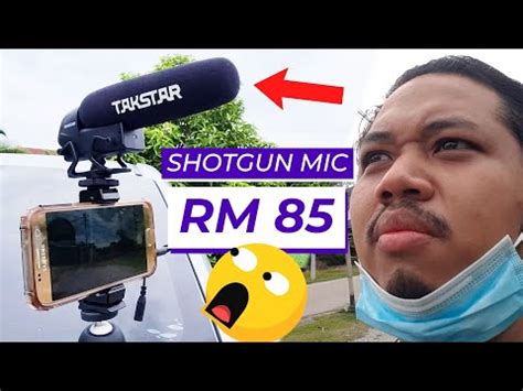 Shotgun Mic Rm Tapi Bunyi Rm Takstar Sgc Youtube