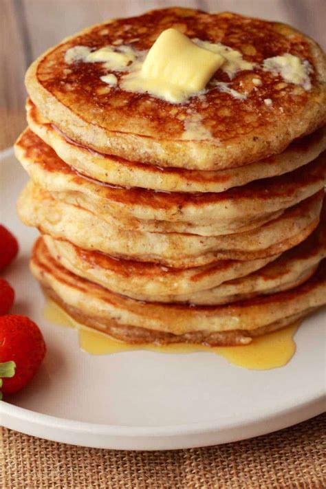 Vegan Pancakes Light Fluffy And Perfect Loving It Vegan