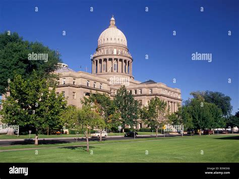 State Capitol Building Boise Idaho Stock Photo Alamy