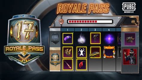 SEASON 17 ROYALPASS 1 TO 100 LEVEL RP REWARDS S17 RP LEAKS OF PUBG