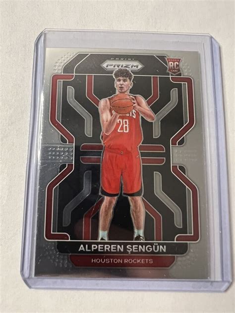 Panini Prizm Alperen Sengun Rc Houston Rockets Rookie Ebay