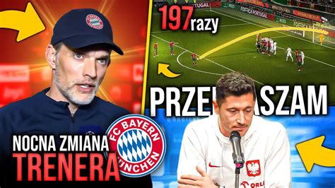 Thomas Tuchel NOWYM TRENEREM Bayernu Monachium Lewandowski PRZEPRASZA