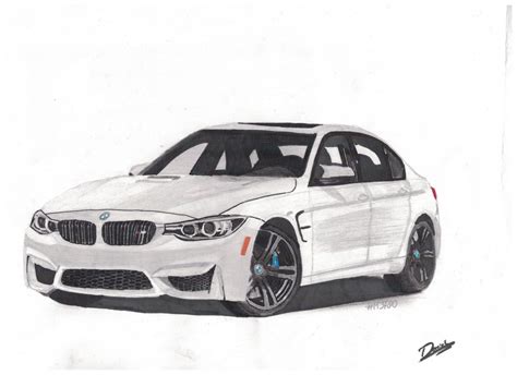 Bmw M3 Drawing at PaintingValley.com | Explore collection of Bmw M3 Drawing