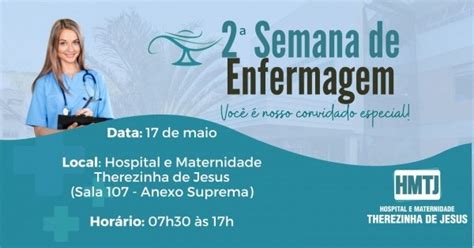 2ª Semana da Enfermagem HMTJ em Juiz de Fora Sympla