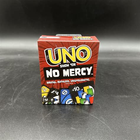 UNO Show Em No Mercy Card Game Brand New And Sealed In Hand Fast