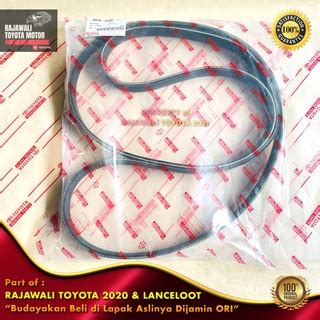 Jual Tali Kipas Fanbelt Vanbelt Avanza Xenia VVTI 2006 2011 Rush