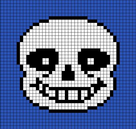 Sans Face Pixel Art Pixel Art Pixel Pattern Pixel Art Games