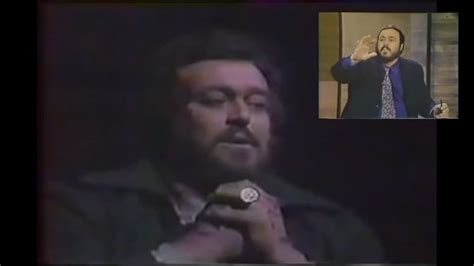 Pavarotti Masterclass 1978 E Lucevan Le Stelle Delivering The