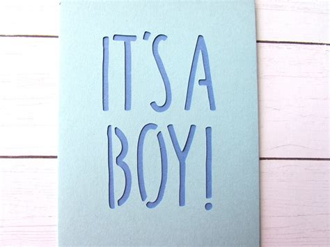 Baby Boy Gift Card Holder It's a Boy Baby Bottle Gift - Etsy