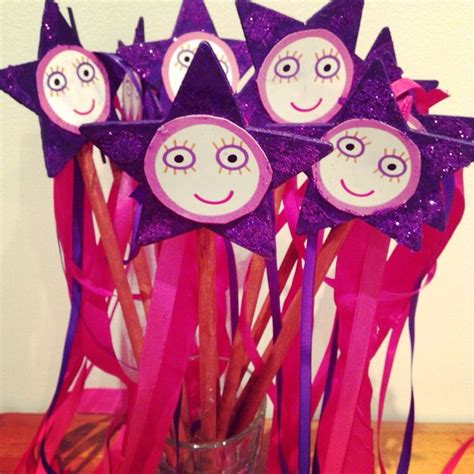 Wands for Ben and Holly party | Ben and holly party ideas, Girls birthday party decorations ...