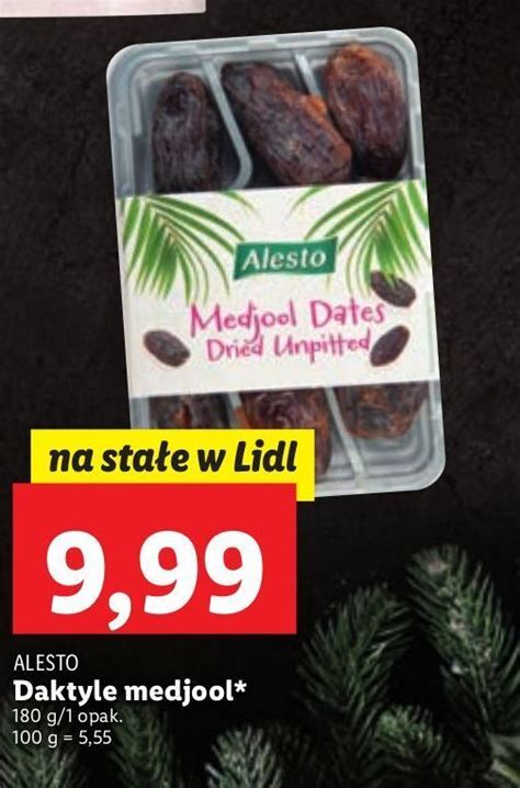 Promocja Daktyle Medjool Alesto Lidl