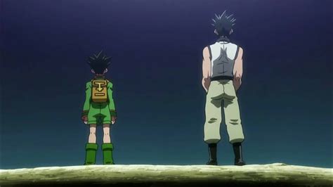 Gon Climbs The Tallest Tree To See His Father Ging YouTube