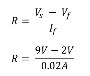 LED Resistor Calculator - The Engineering Mindset