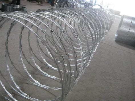 Stainless Steel Barbed Wire Razor Wire Newcore Global Pvt Ltd