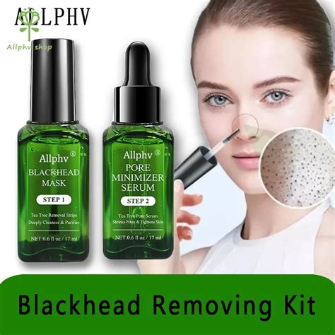 Jual Allphv Blackhead Remover Nose Plants Pore Strips Cream Facial