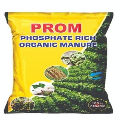 Phosphate Rich Organic Manure Prom Prom Fertilizer Powder And