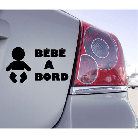 Autocollant B B Bord Zonestickers