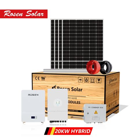 Solar Energy Systems Solar Kit Kw Kw Kw Three Phase Solar System