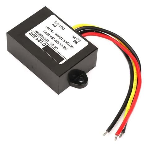 YOSOO convertisseur de tension 6 20V à 12V 2A Step Up Down Converter