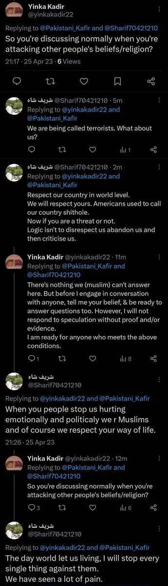 پاکستانی کافر On Twitter Two Muslims Came To Attack Me On My Timeline