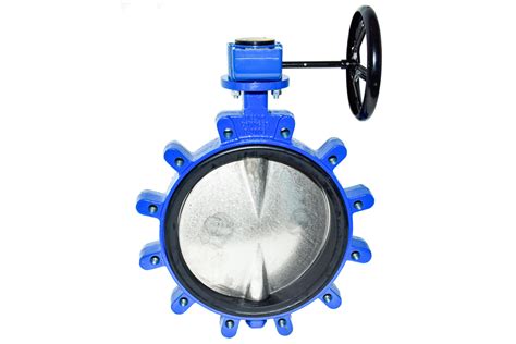 Butterfly Valve Cast Iron GG25 With Gearbox Type Lug PN10 Fluxer Website