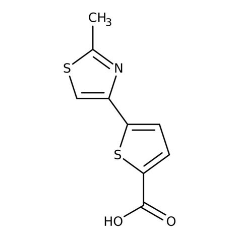 Ácido 5 2 metil 1 3 tiazol 4 il 2 tiofenocarboxílico 97 Thermo