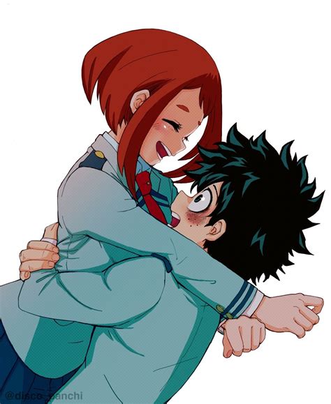 Midoriya Izuku And Uraraka Ochako Personajes De Anime Parejas De Anime Dibujos De Anime