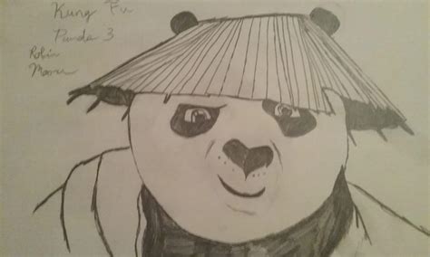 Kung Fu Panda 3 Po Drawing by NinjaTurtleFangirl on DeviantArt