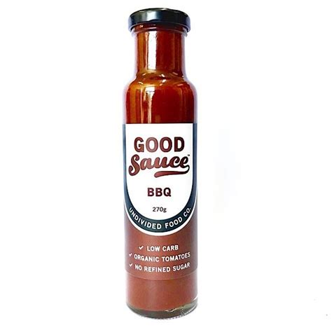 Undivided Food Co Good Sauce Bbq The Little Organic Co