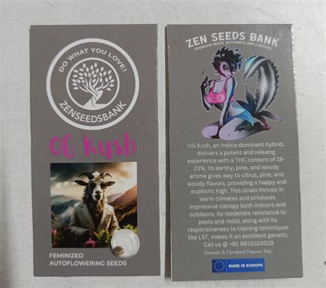 Og Kush Autoflower Zenseedsbank