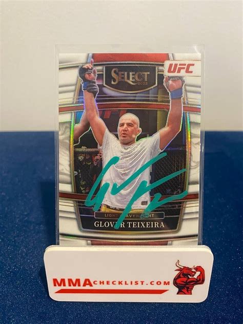 Select Ufc Glover Teixeira Concourse Level White Prizm On