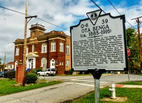 Virginia Historical Marker Ota Benga Kipp Teague Flickr