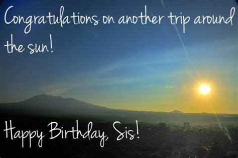 Congratulation On Another Trip Around The Sun
