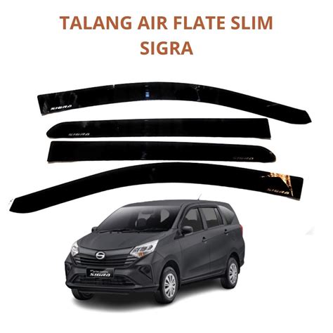 Jual Talang Air Mobil Model FLATE SIGRA Shopee Indonesia