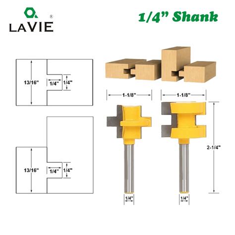 La Vie Pcs Shank Carving Knife Square Tooth T Slot Tenon Milling