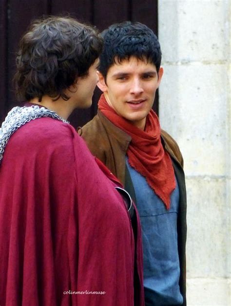 Merlin And Mordred Colin Morgan Bbc Merlin Fandom Merlin Cast