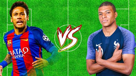 💪neymar Vs Mbappe🔥 Youtube