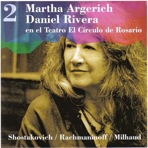 マルタアルゲリッチ ダニエルリヴェラのMartha Argerich Daniel Rivera en el Teatro