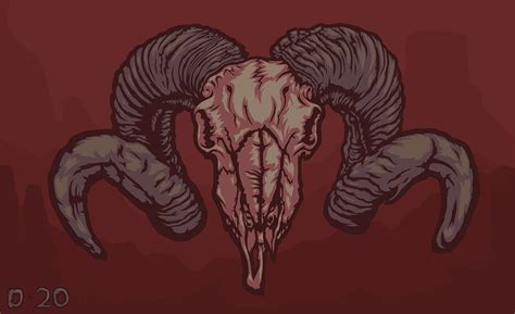 Goat Skull on Behance