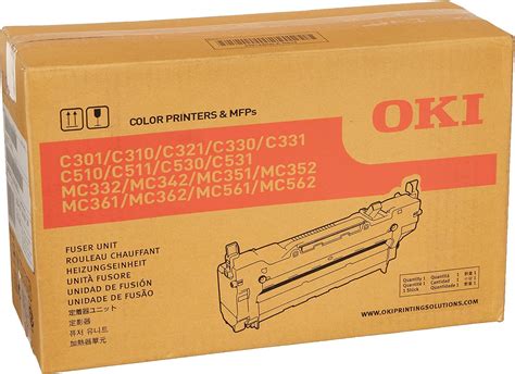 OKI Fuser Unit 120V For MC361 MC561 C330DN C530DN Amazon Mx