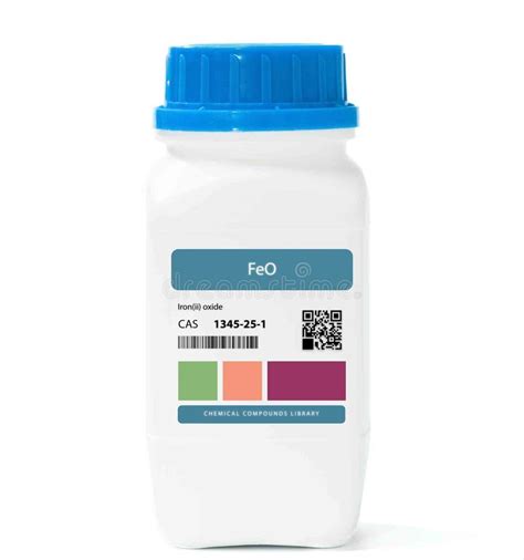 FeO - Iron Oxide stock photo. Image of science, number - 313495022