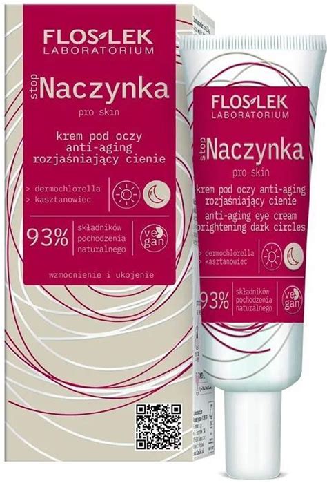 Kosmetyk Pod Oczy Flos Lek Stopnaczynka Krem Pod Oczy Anti Aging