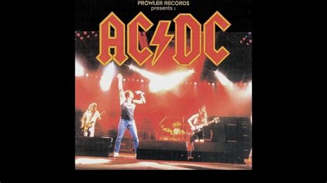 Ac Dc 05 Bad Boy Boogie London 1980 Youtube