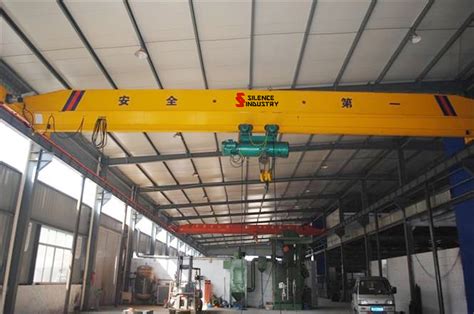 10 Ton Single Girder Overhead Crane European Standard Electric Motor Drive